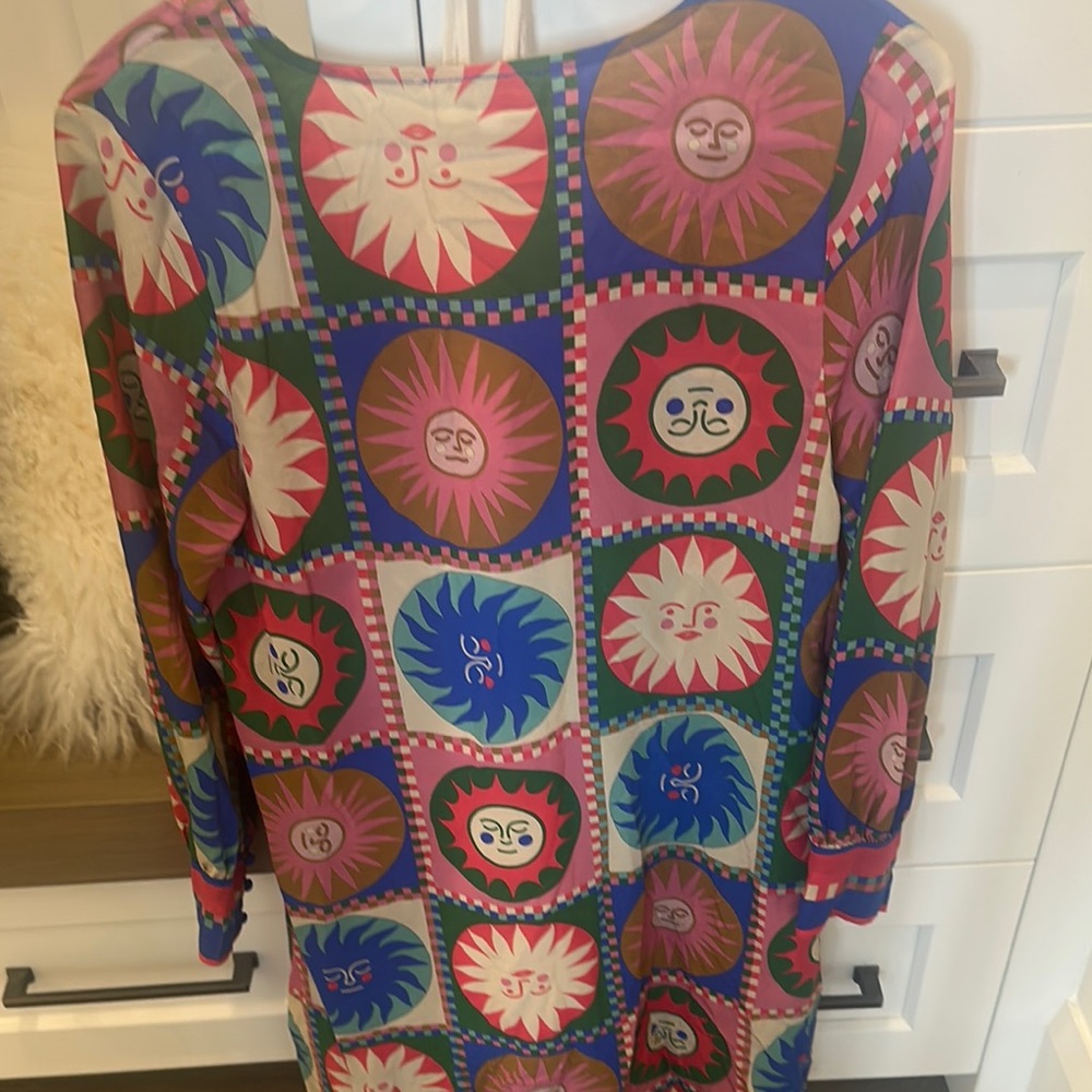Colorful Sun Patterned Dress - Picture 7 of 13